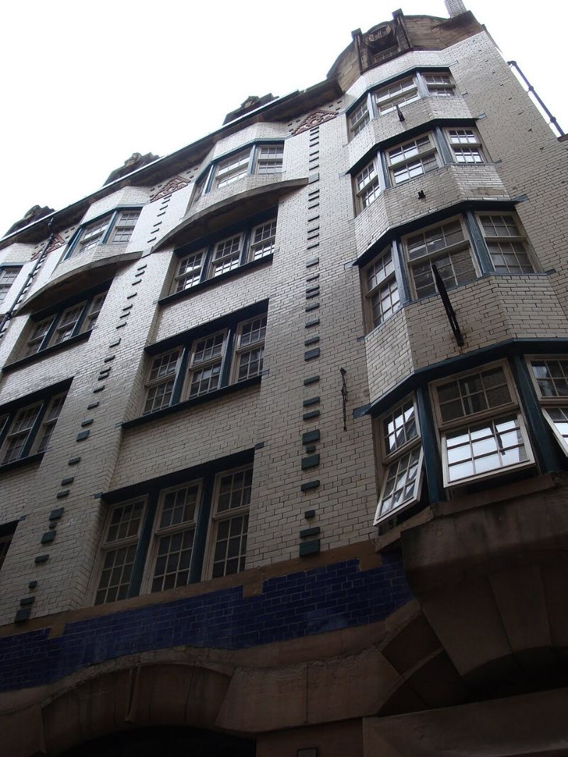 The Mackintosh-designed Daily Record building on Renfield Lane, home to Stereo