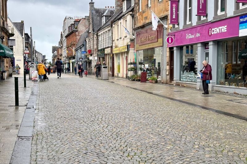 Fort William High Street, where The Wildcat is